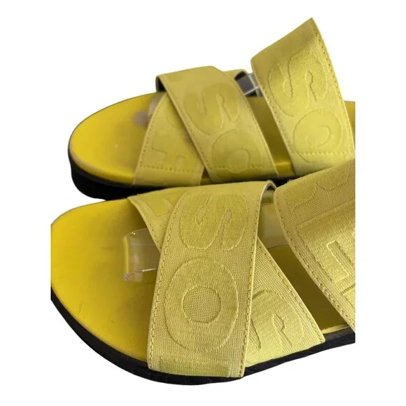 Sorel Womens Roaming Sport Slide Sandals Yellow Bolt & Black Casual Wear - Picture 11 of 15